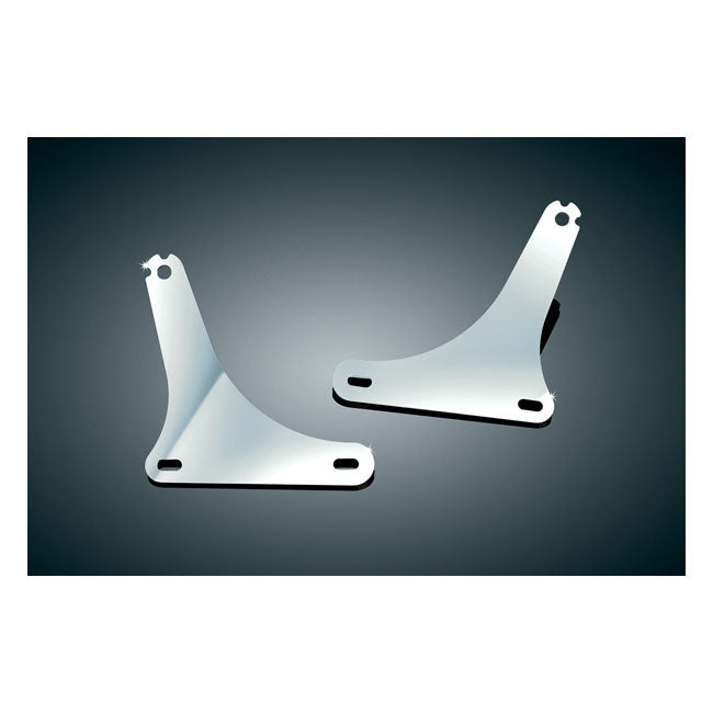 Kuryakyn, Mount brackets for multi-purpose backrest — 03-17 FLSTC/I; 2006 FLST/I; 05-07 FLSTSC/I; 07-17 FLSTN; 2003 FLSTS/I.