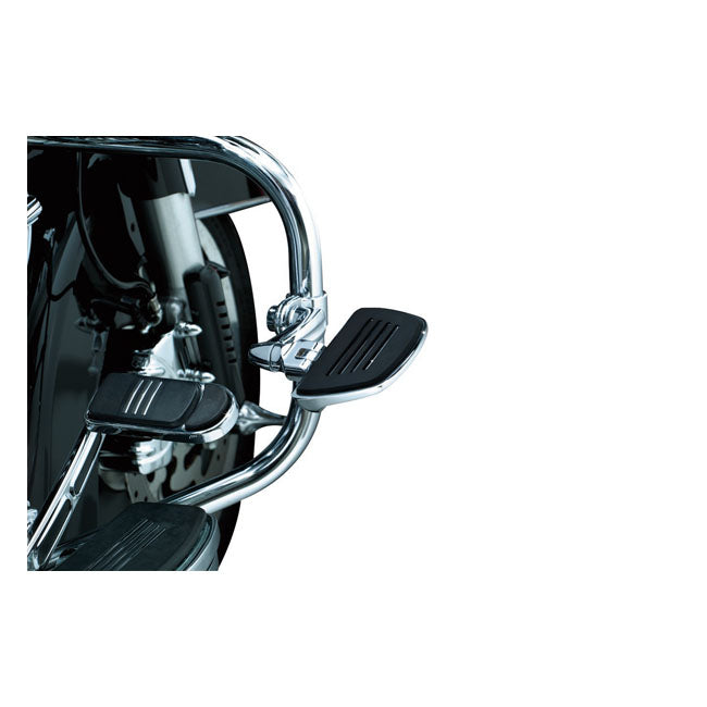 Kuryakyn, Premium mini floorboard set. Chrome — 542559
