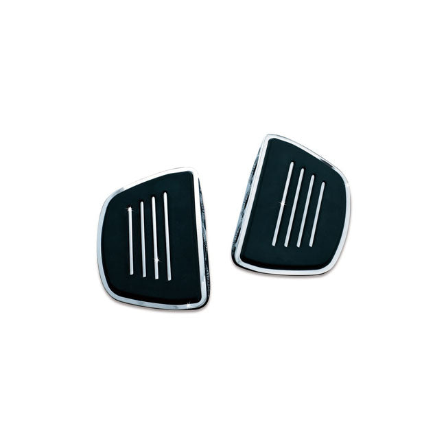 Kuryakyn, Premium mini floorboard set. Chrome — 542559