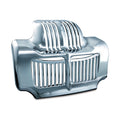 Kuryakyn, oil cooler cover. Chrome