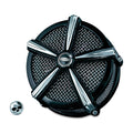 Kuryakyn, Hi-Five Mach 2 air cleaner kit. Black/chrome