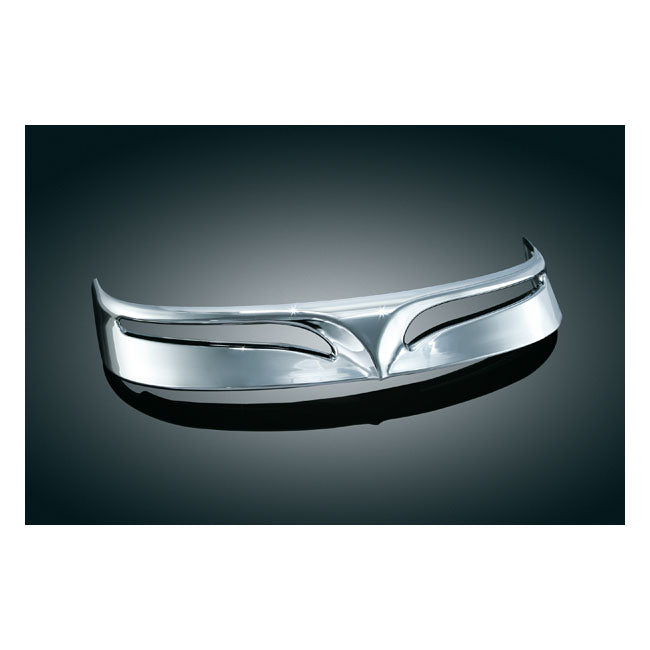 Kuryakyn, Fatboy rear fender tip. trailing edge, chrome — Fat Boy models: 07-17 FLSTF; 10-16 FLSTFB; 16-17 FLSTFBS; 2006 FLSTFSE (NU)