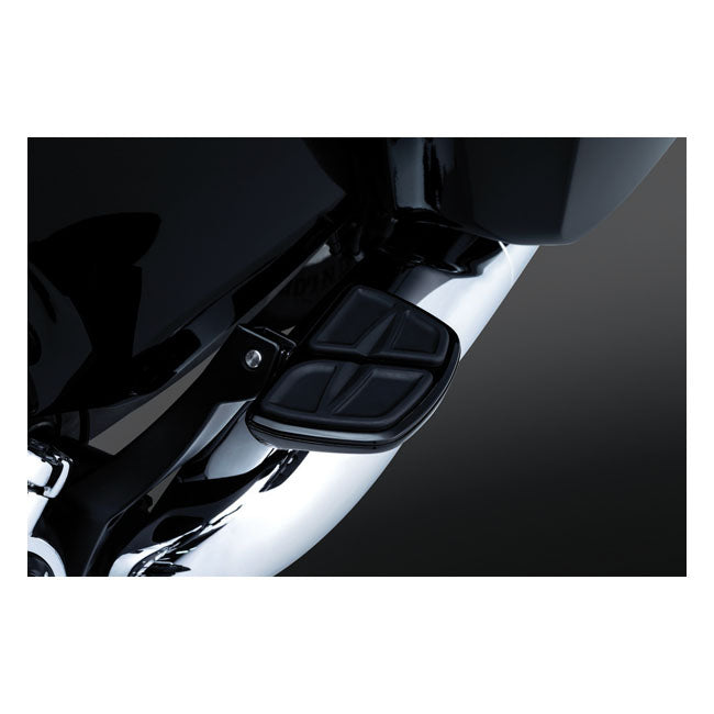 Kuryakyn, Kinetic mini floorboard set. Gloss black — 542825