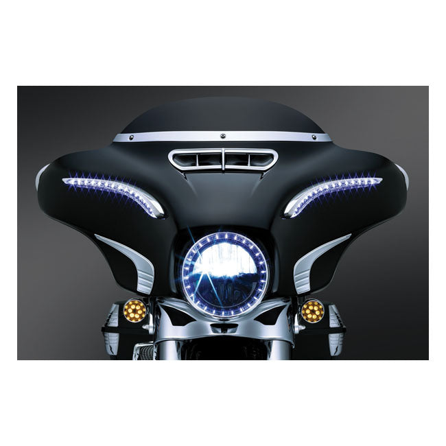 Kuryakyn, Smooth windshield trim. Chrome
