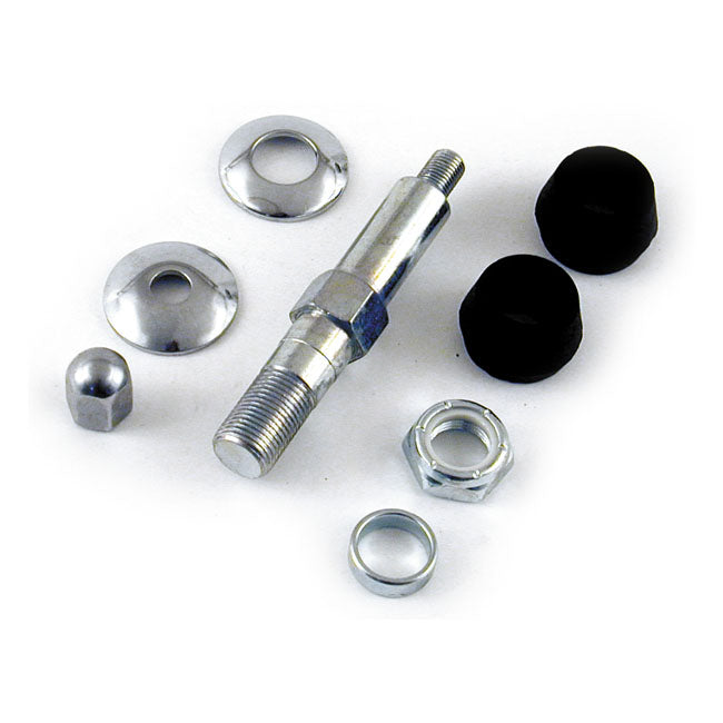 Upper shock stud kit zinc — 56-74 XL Sportster (NU)