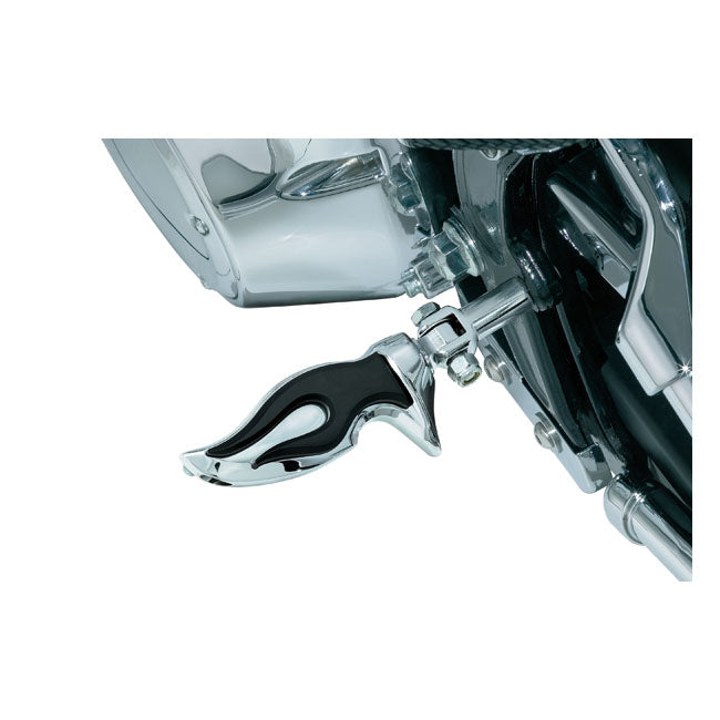 Kuryakyn, Flamin'' foot pegs. Chrome