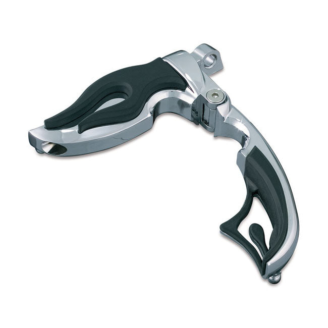 Kuryakyn, Flamin'' switchblade foot pegs. Chrome