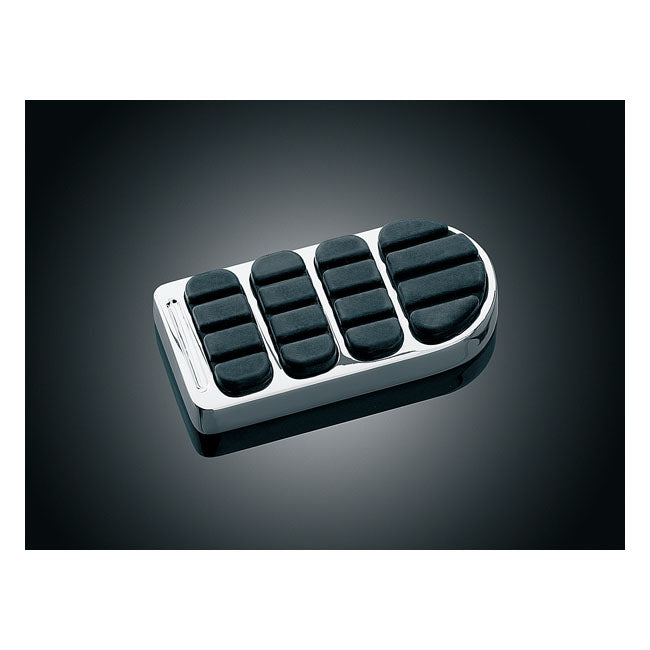 Kuryakyn, ISO brake pedal pad. +5/8" longhorn. Chrome
