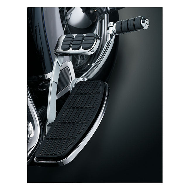Kuryakyn, Smooth extended brake pedal. Chrome — 87-17 FLST; 97-07 FLT/Touring (NU)