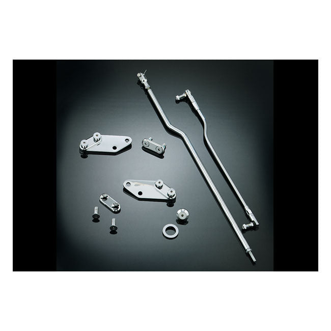 Kuryakyn, 3" forward control extension kit. Chrome — 93-02 FXDWG (NU)