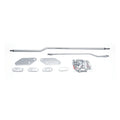 Kuryakyn, 3" forward control extension kit. Chrome — 03-08 FXDWG; all other Dyna Model with H-D forward controls (49080-03 or 49080-06)