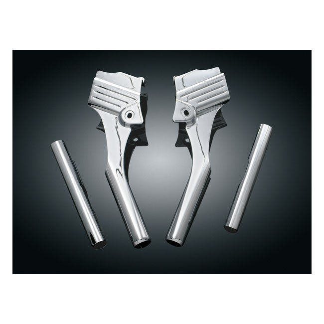 Kuryakyn, FLT deluxe frame neck cover kit. Chrome