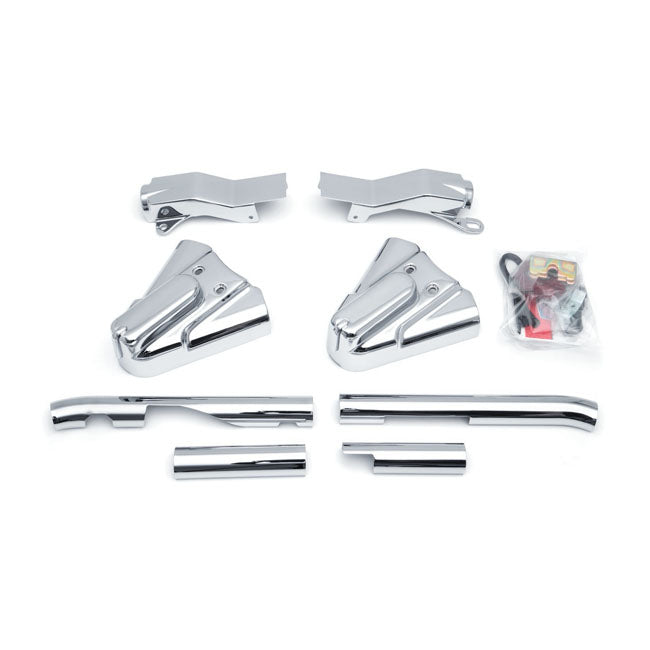 Kuryakyn, Phantom & swingarm cover kit. Chrome — 86-99 Softail (NU)