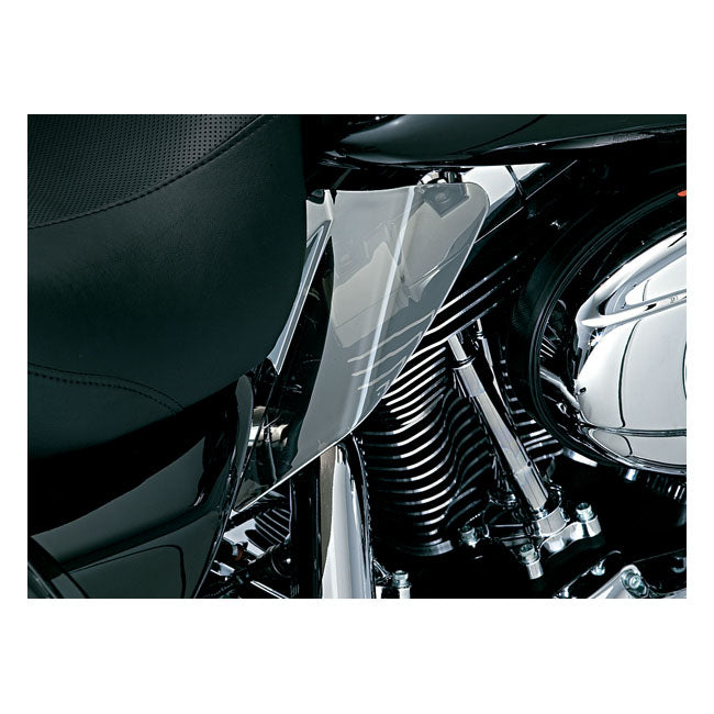 Kuryakyn, Saddle shield heat deflectors — 2008 FLT/Touring (NU)