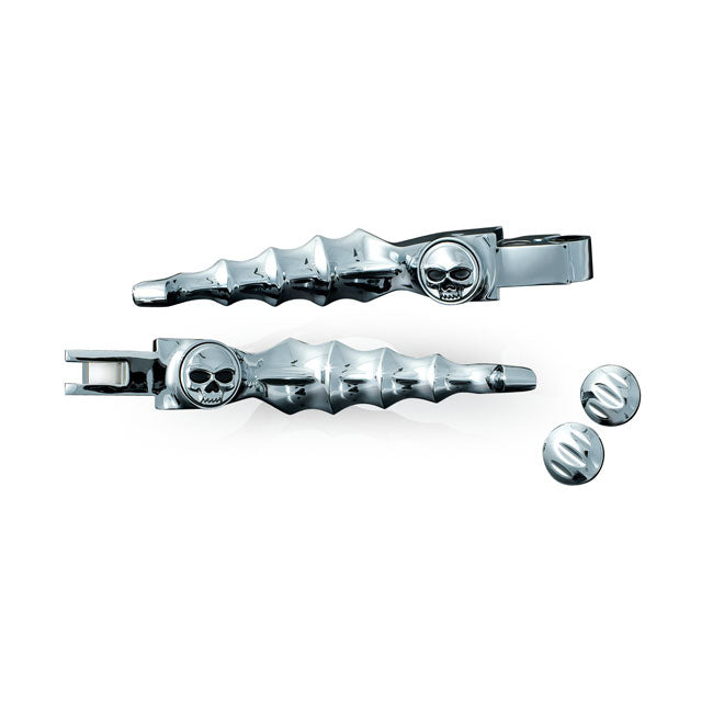 Kuryakyn, Zombie levers — 96-14 Softail; 96-07 Electra Glide; Road Glide; Road King; Street Glide; Tour Glide; 96-17 Dyna (Excl. 16-17 FXDLS); 99-00 FXR; 96-03 XL Sportster. Cable operated clutch models (NU)