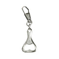 Bottle opener zipper pull