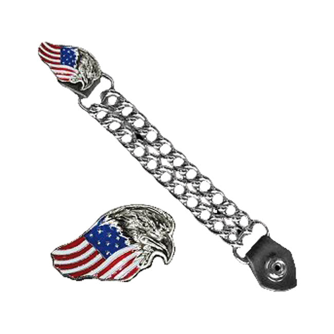 Vest extender Eagle flag