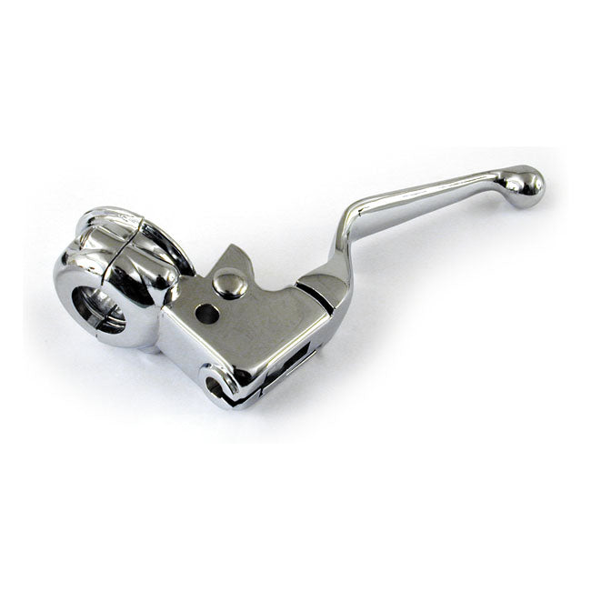 Clutch lever assembly. Chrome — 96-06 (NU) Softail; Dyna; 96-07 (NU) FLT/Touring FLT/Touring; 96-03 (NU) XL Sportster