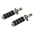 Comfort stud mount foot peg kit. 1/2-20. Chrome