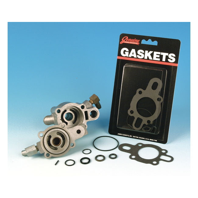 James, oil pump gasket & seal kit. XL Sportster — 77-90 XL Sportster (NU)