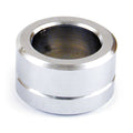 Axle spacer,chrome, front/left