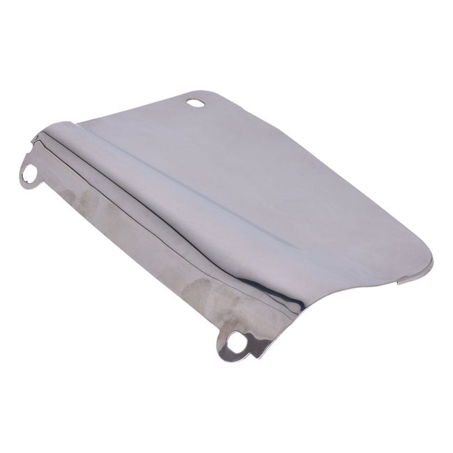 Back panel fork. Left side. Stainless