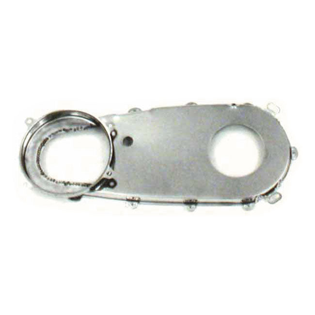 Paughco, Inner primary. Chrome — 70-E84 4-speed kickstart Big Twin with rigid or swingarm frames (NU)