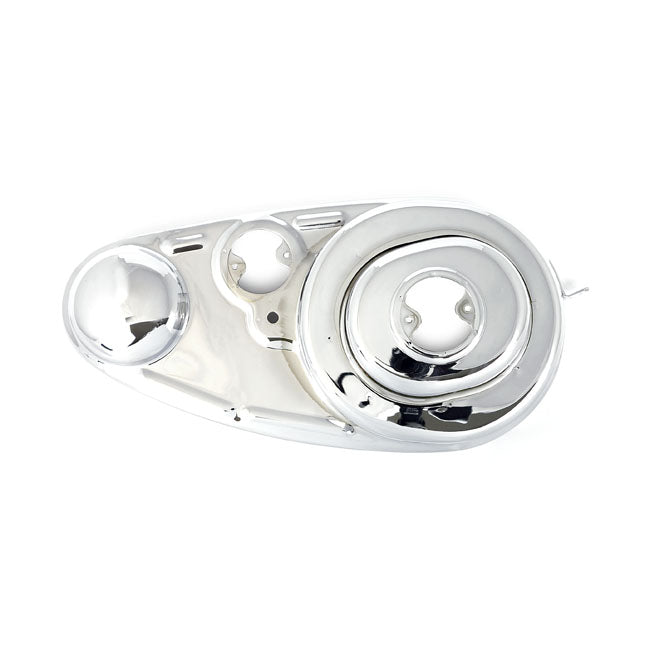 Paughco, outer primary cover. Chrome — 32-73 45" SV (NU) OEM STYLE. KICKSTART