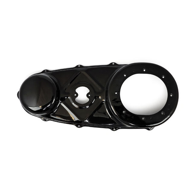 Paughco, outer primary cover. Black — 36-54 Big Twin (NU)