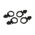 Black handlebar wire clips — 556871