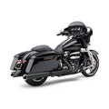 Cobra, Powrflo 4-1/2" slip on mufflers. Black — 95-16 FLT/Touring (NU)