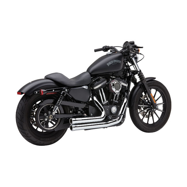 Cobra, Speedster 909 exhaust. Chrome — 14-22 XL Sportster