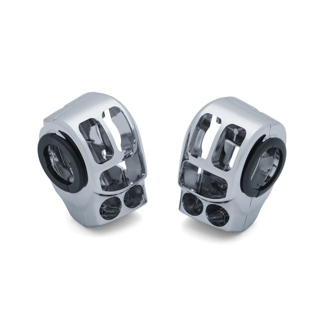 Kuryakyn, Switch housing set — 14-25 Touring (excl. 17-25 FLHRXS; 23-25 FLHXSE; FLTRXSE; 24-25 FLHX; FLTRX and FLTRXSTSE); 14-25 Trikes