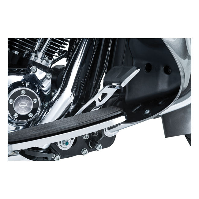 Kuryakyn, Girder extended brake pedal. Chrome — 14-24 FLT/Touring; Trikes with fairing lowers