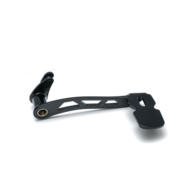 Kuryakyn, Girder extended brake pedal. Gloss black — 14-24 FLT/Touring; Trikes with fairing lowers
