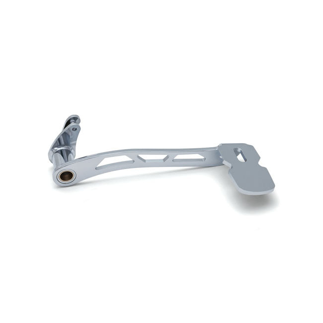 Kuryakyn, Girder extended brake pedal. Chrome — 14-25 FLT/Touring; 14-25 Trikes. (Excl. models with fairing lowers / water cooled models)
