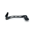 Kuryakyn, Girder extended brake pedal. Gloss black — 14-24 FLT/Touring; 14-24 Trikes. (Excl. models with fairing lowers / water cooled models)