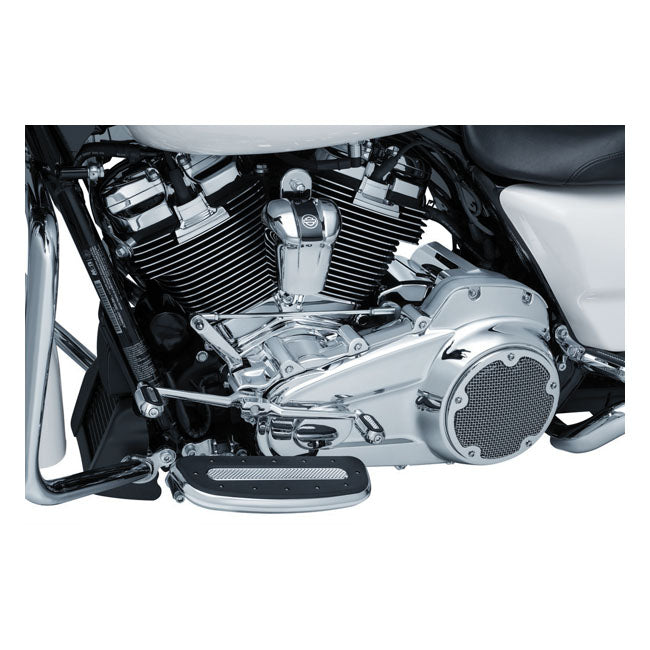 Kuryakyn, Precision inner primary cover. Chrome — 17-25 FLT/Touring; 17-25 Trikes