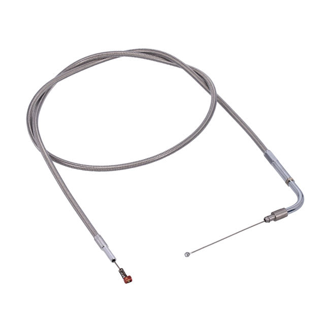 Barnett, idle cable braided +12"