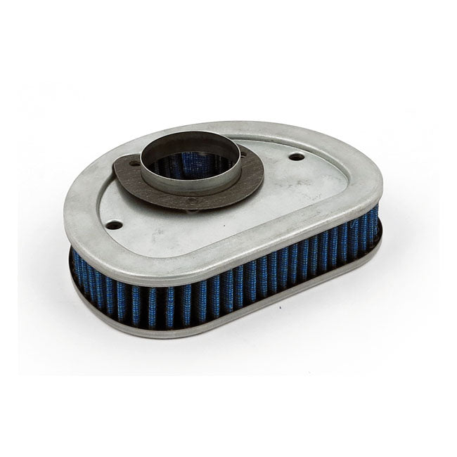 MCS, Blue Lightning air filter element — 99-15 Softail (Excl. 08-11 FLSTSB; 11-13 FXS; 12-17 FLS and 13-17 FXDB); 99-07 Dyna; 02-07 FLT/Touring with Delphi inj. (NU)