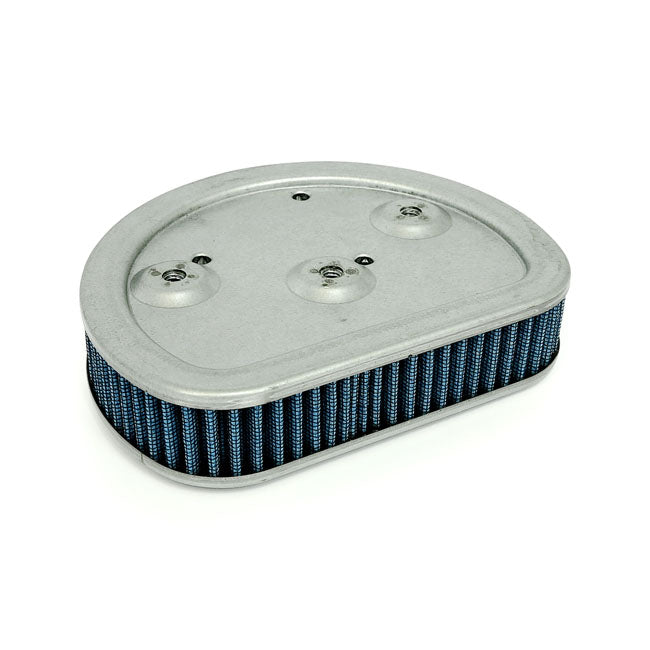 MCS, Blue Lightning air filter element — 95-99 Evo Big Twin; 95-03 XL Sportster1200/C/S (NU). (HDI models only)