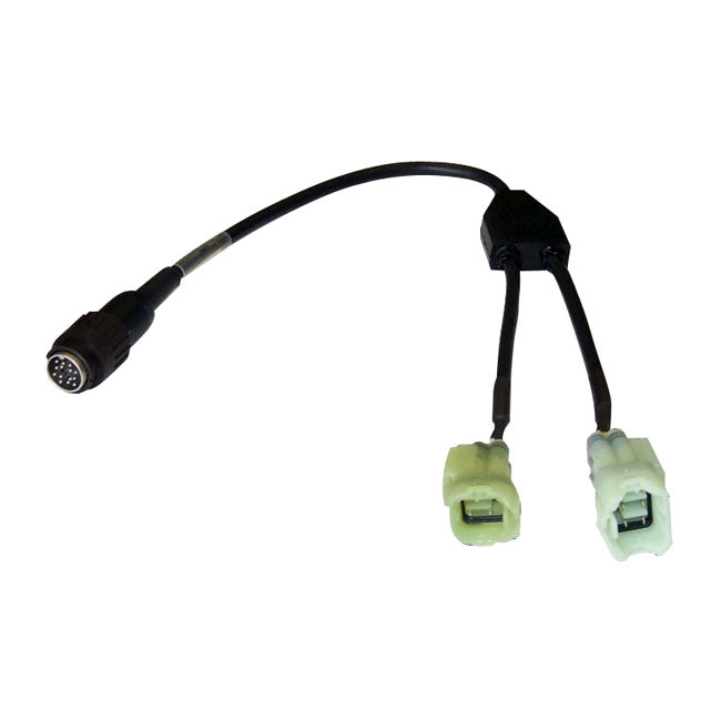 MCS Scan, connector cable — KAWASAKI 6-PIN 2010