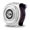 PM, ''vintage'' air cleaner kit. Chrome — CV carburetor: 93-06 Big Twin; Delphi inj.: 04-17 Dyna (Excl. 2017 FXDLS; 01-15 Softail; 02-07 FLT/Touring; FLT/Touring (NU)