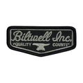 Biltwell Logo patch 3" black/grey