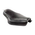 Le Pera, Streaker solo seat. Black, smooth — 04-22 XL Sportster with 3.3 & 4.5 gallon tanks (Excl. 07-09 XL) (NU)