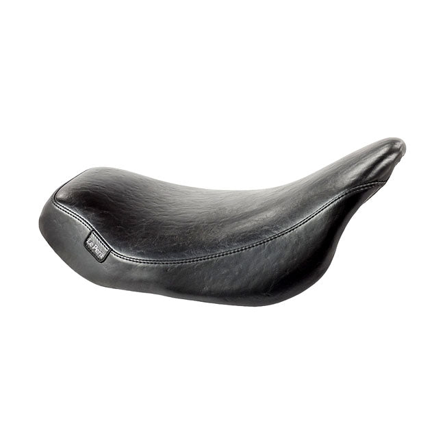 Le Pera, Streaker solo seat. Black, smooth — Touring: 08-25 Touring (excl. 23-25 FLTRXSE; 24-25 FLTRXSTSE; 23-25 FLHXSE; 24-25 FLHX; 2025 FLHXU; 24-25 FLTRX)