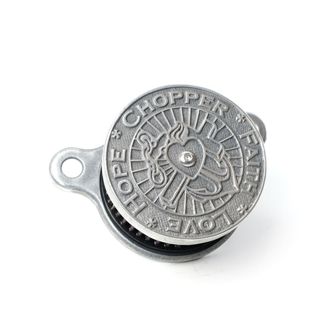 Wannabe Choppers, WannaSucker ''CFLH'' air cleaner. Alu — 91-22 XL Sportster (Excl. XR1200) (NU)