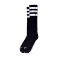 American Socks Black triple Knee High socks