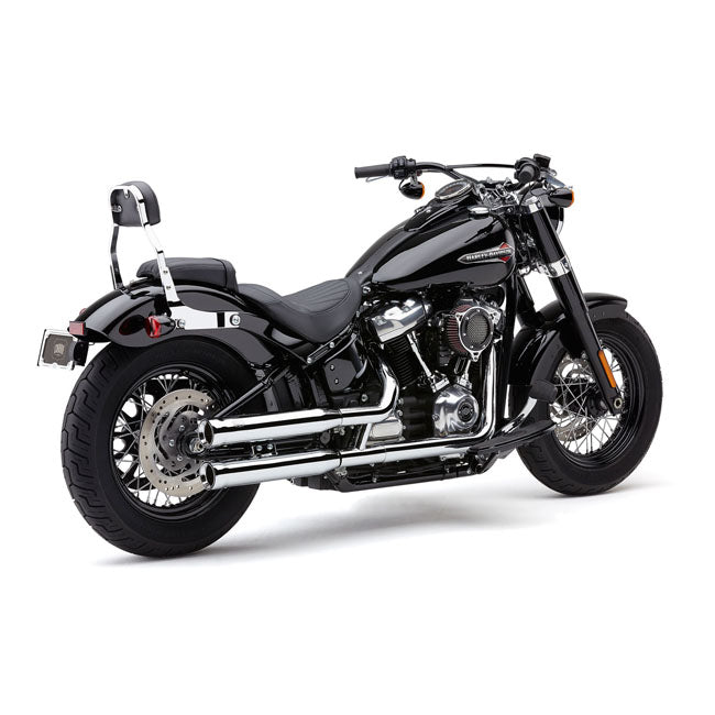 Cobra NH series 3" slip-on mufflers — Softail: 18-20 Softail FLHC/S Heritage Classic; 18-20(NU)FLDE Deluxe