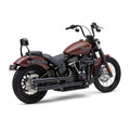 Cobra NH series 3" slip-on mufflers — Softail: 18-20 Softail FLHC/S Heritage Classic; 18-20(NU)FLDE Deluxe